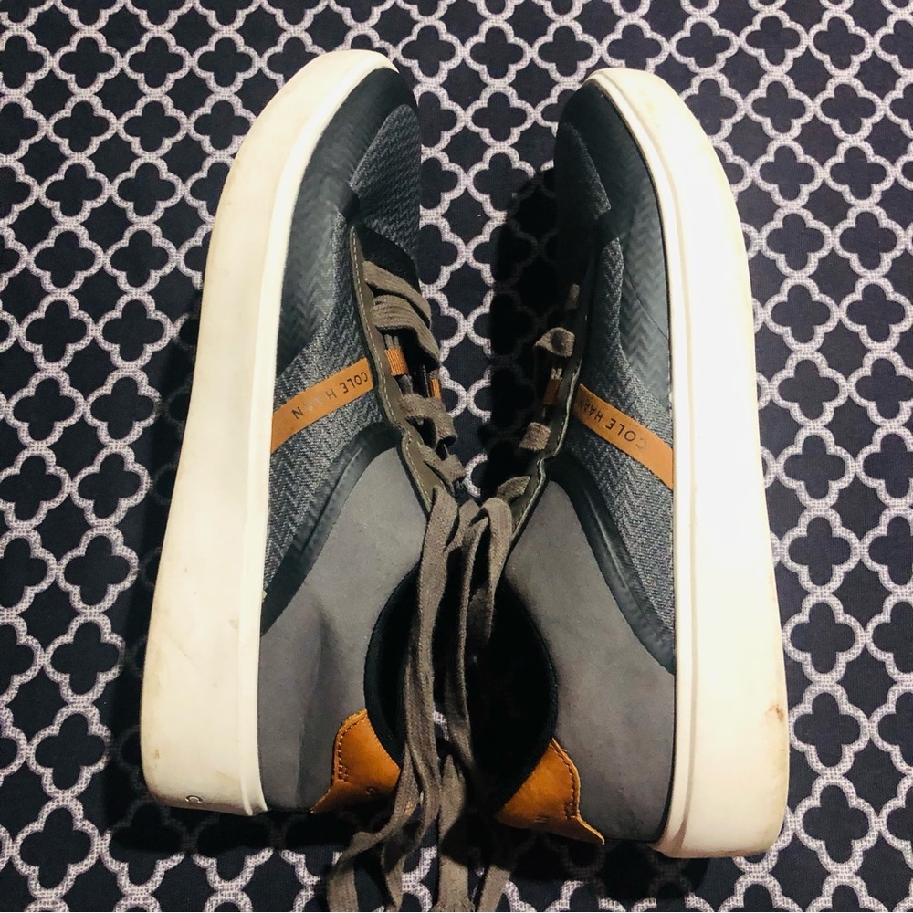 Cole Haan Grand Crosscourt Winner Gray Sneakers 216769 Mens Size 10.5 S3